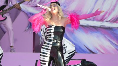 Katy Perry har varit i rymden